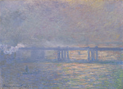 Charing Cross Köprüsü W1548 - Claude Monet