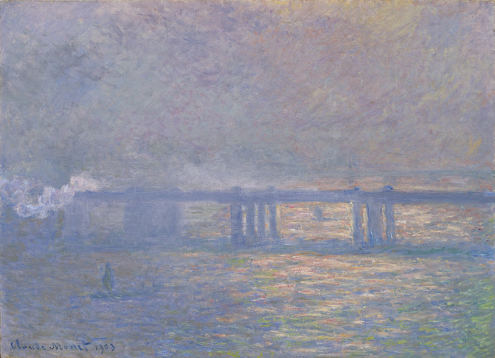 Charing Cross Köprüsü W1548 - Claude Monet