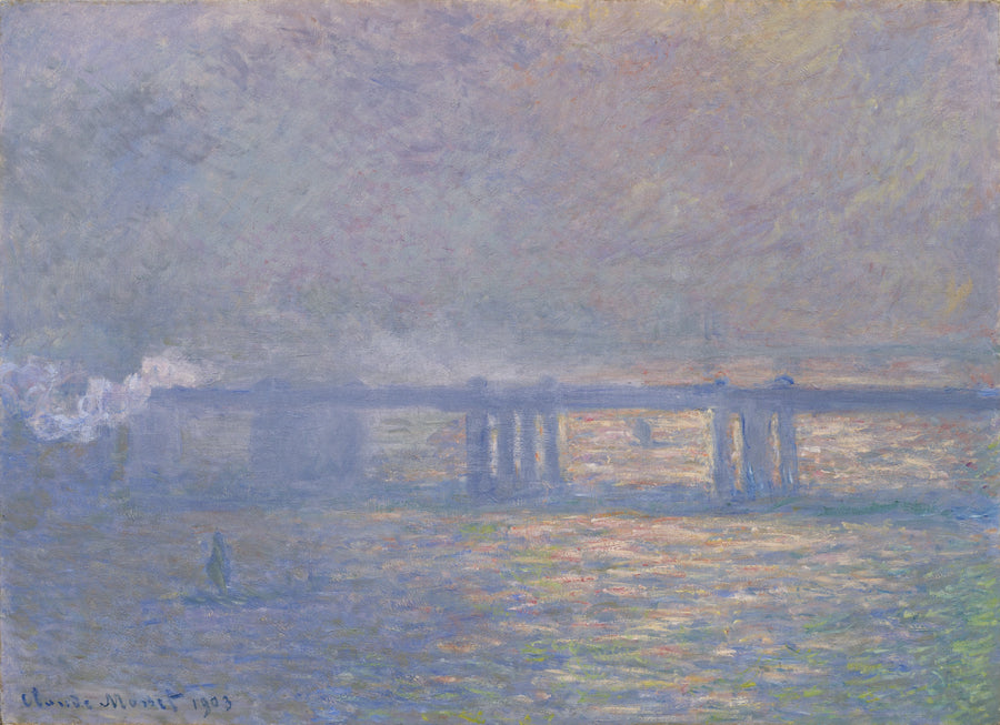 Charing Köprüsü - Claude Monet