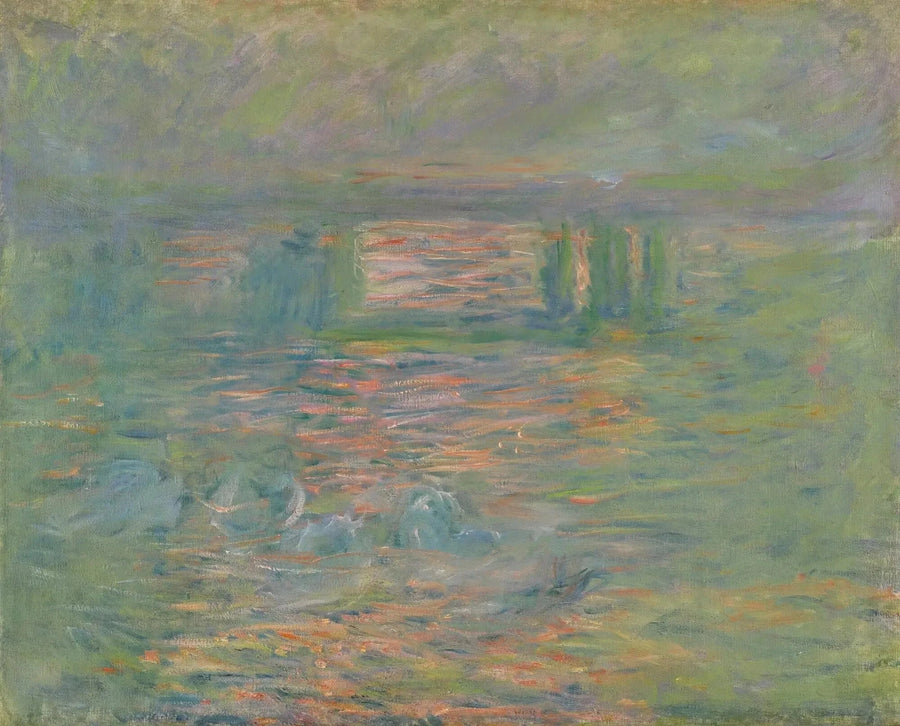 Charing Köprüsü - Claude Monet