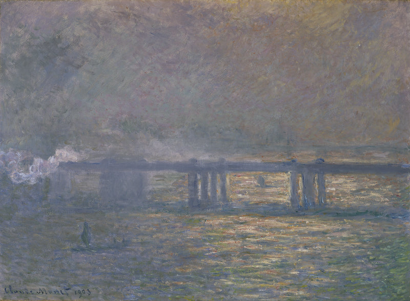 Charing Köprüsü - Claude Monet
