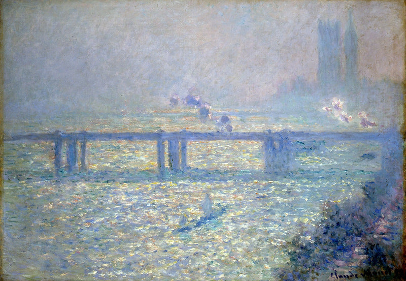 Charing Cross Köprüsü - Claude Monet
