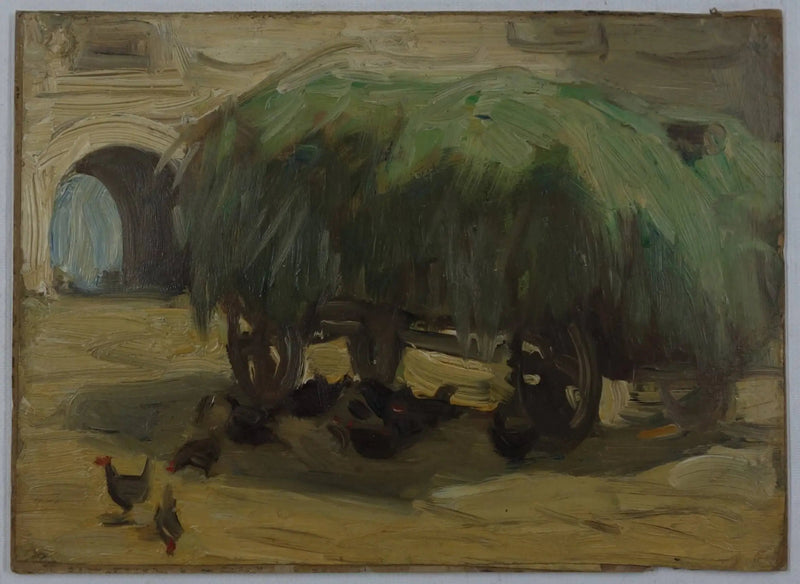 saman arabası - Franz Marc