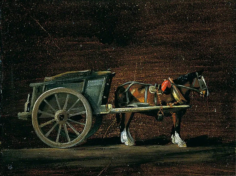 Çiftlik Arabası, Atlı - John Constable