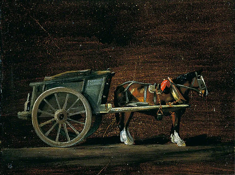 Çiftlik Arabası, Atlı - John Constable