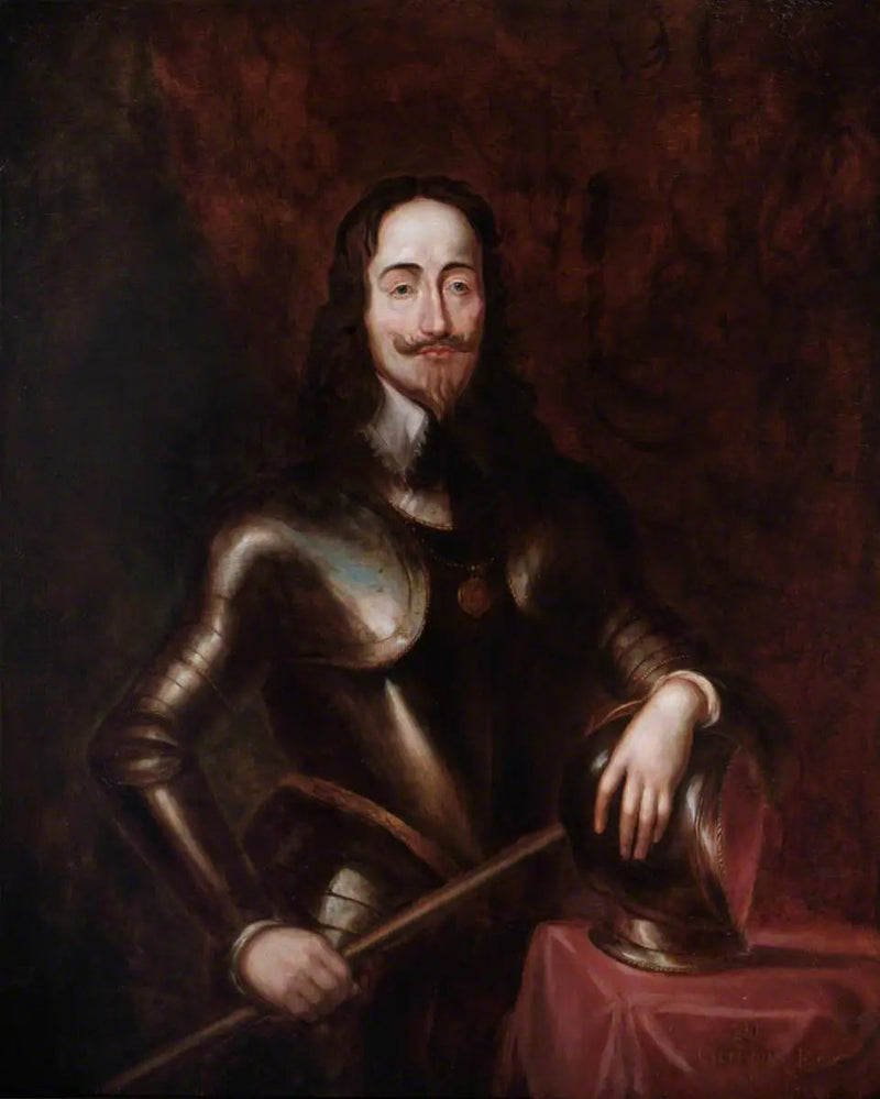 Charles I (1600-1649), zırh içinde - Antoine van Dyck