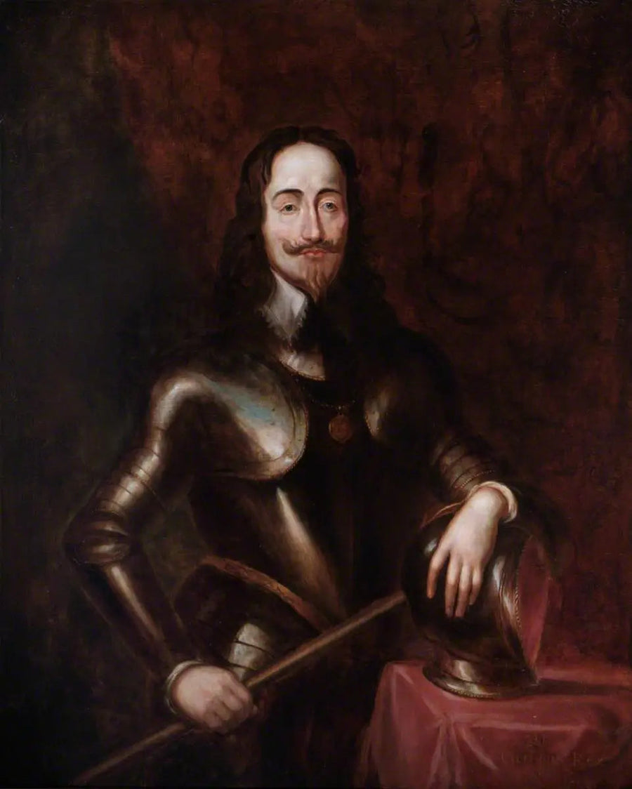 Charles I (1600-1649), zırh içinde - Antoine van Dyck