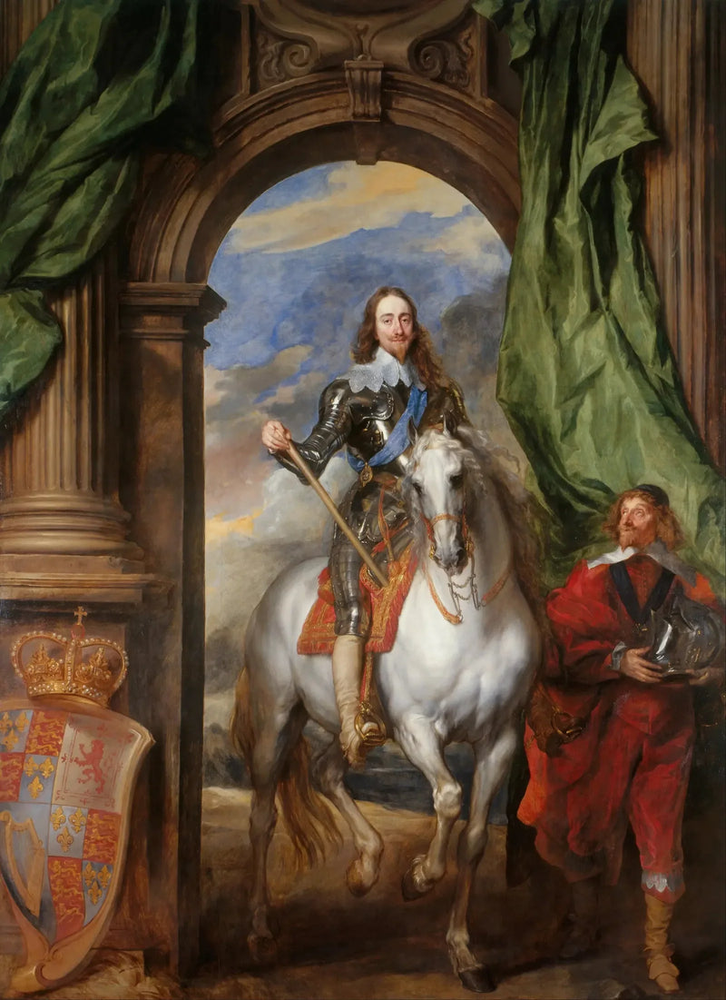 Charles Ier Atlısı ve Saint Antoine Bey - Antoine van Dyck