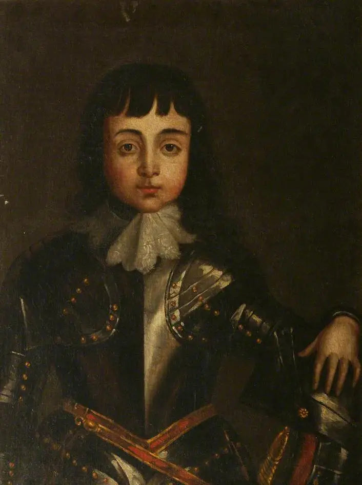 Charles II (1630–1685), çocuk (bir grup portresinin detay versiyonu) - Antoine van Dyck