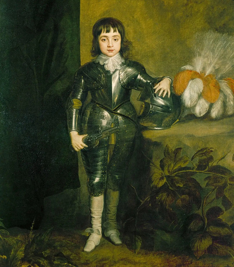 Galler Prensi Olarak Charles II (1630-1685) - Antoine van Dyck