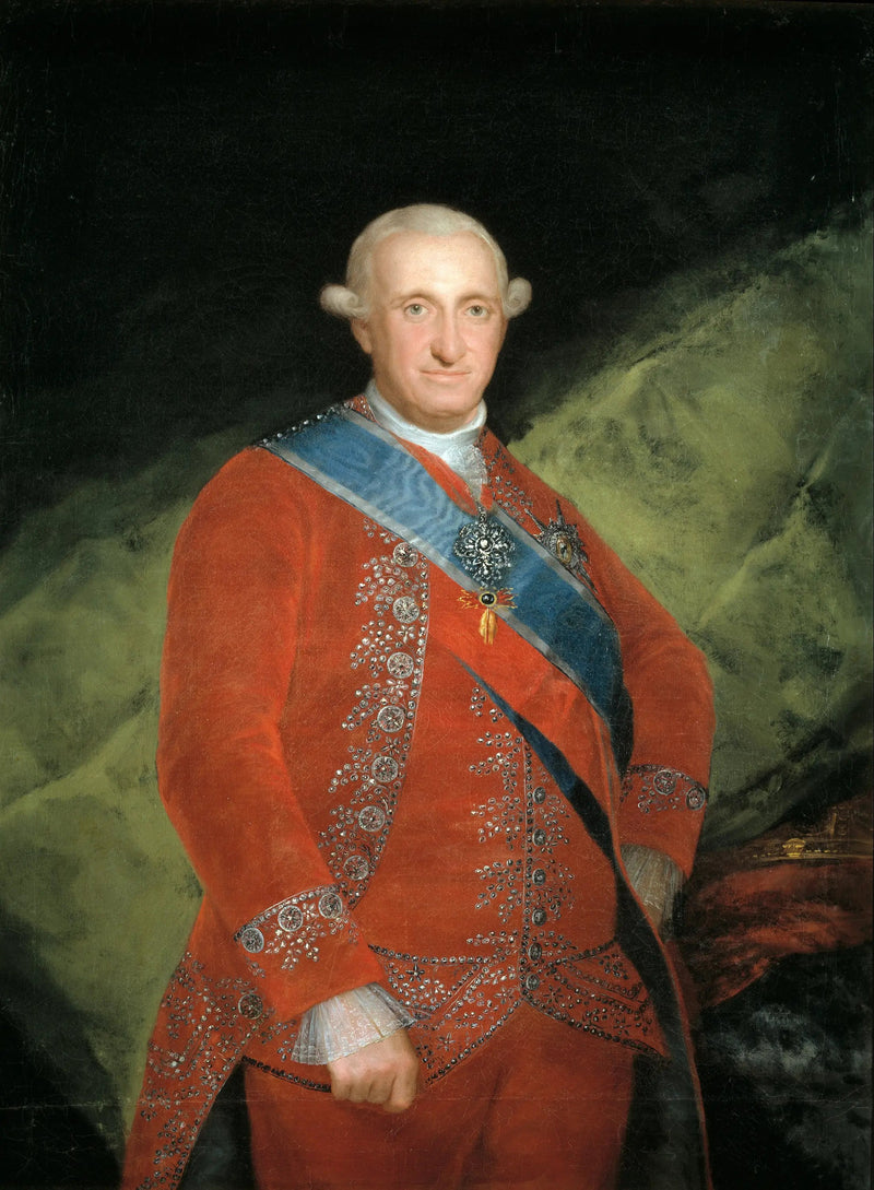 Kırmızı İçindeki Charles IV - Francisco de Goya