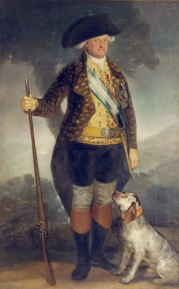 Av Tüfeğiyle Charles IV - Francisco de Goya