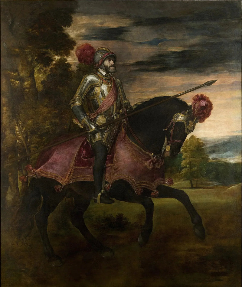 Charles Quint Atlı Mühlberg'te - Titian
