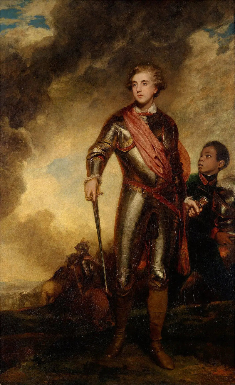 Charles Stanhope, üçüncü Harrington Kontu ve Marcus Richard Fitzroy Thomas - Joshua Reynolds