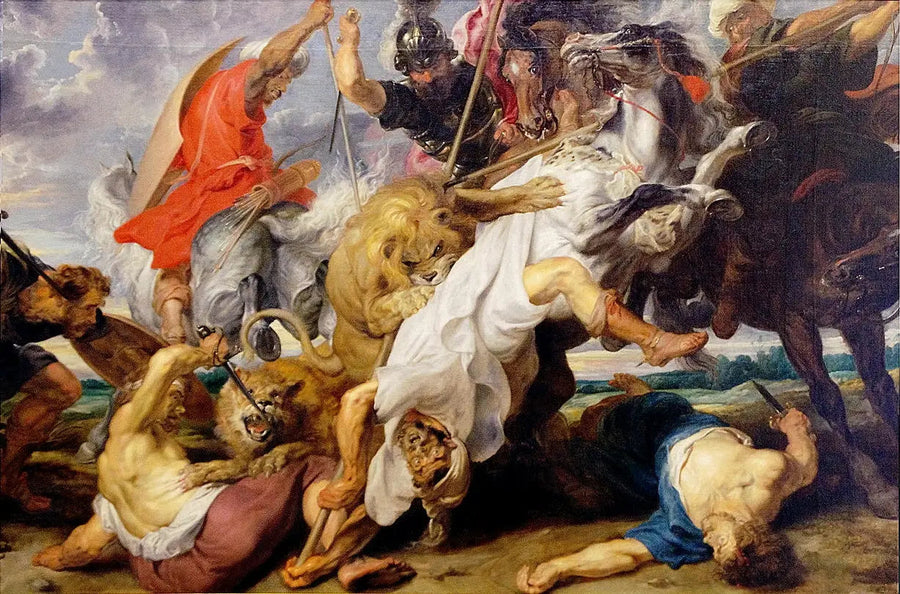 Aslan Avı - Peter Paul Rubens