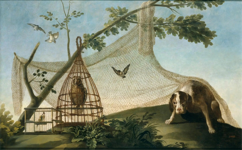 Av ile Çağrı - Francisco de Goya