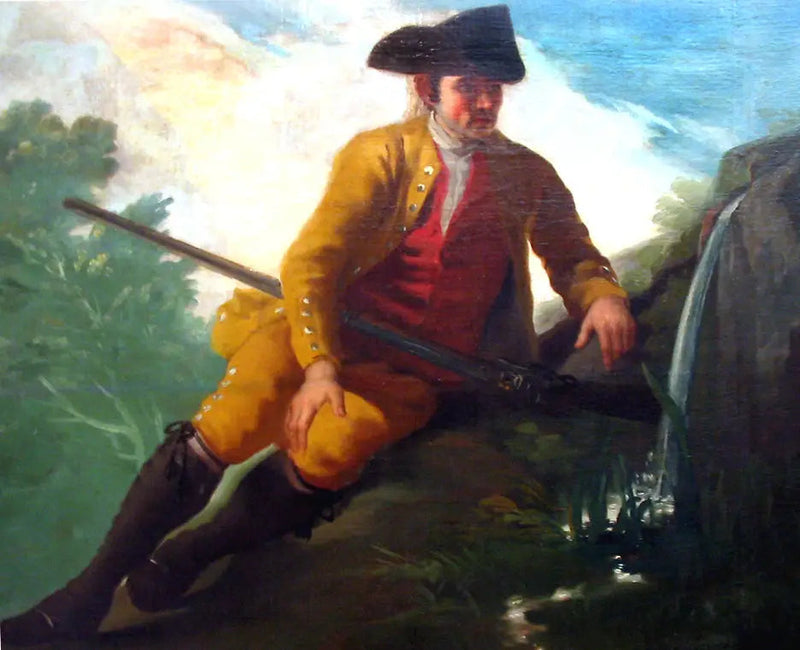 Bir Kaynağa Avcı - Francisco de Goya
