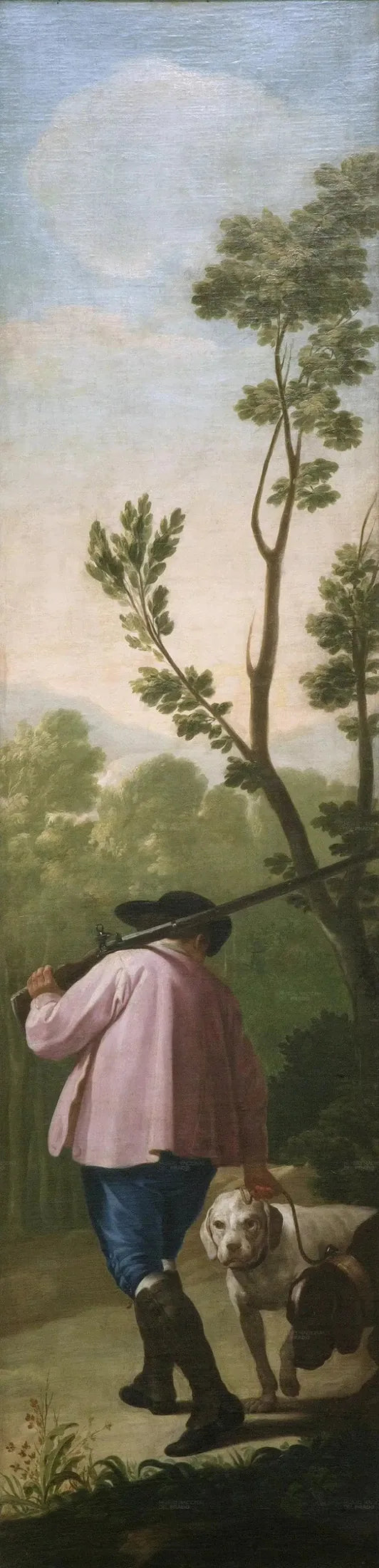Avcı ve Köpekleri - Francisco de Goya