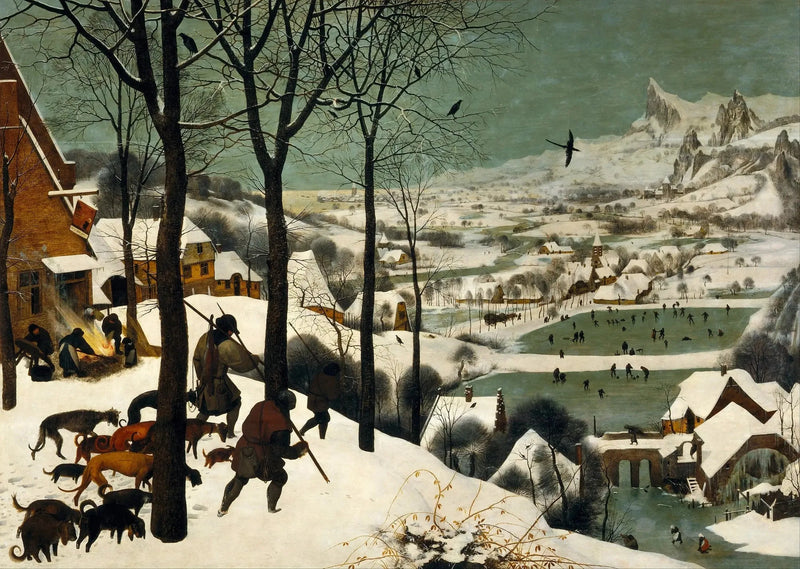 Kar Avcıları - Pieter Brueghel the Elder