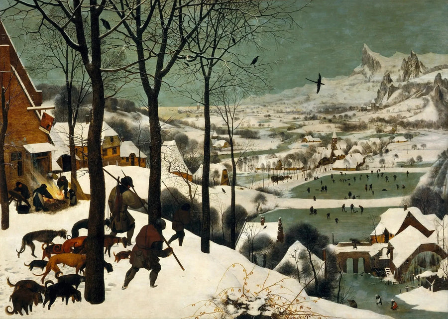 Kar Avcıları - Pieter Brueghel the Elder