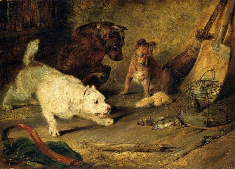 Rat Avcıları - Edwin Henry Landseer