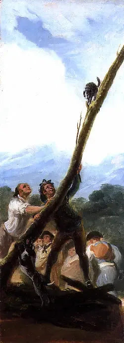 Taciz Edilen Sohbet - Francisco de Goya