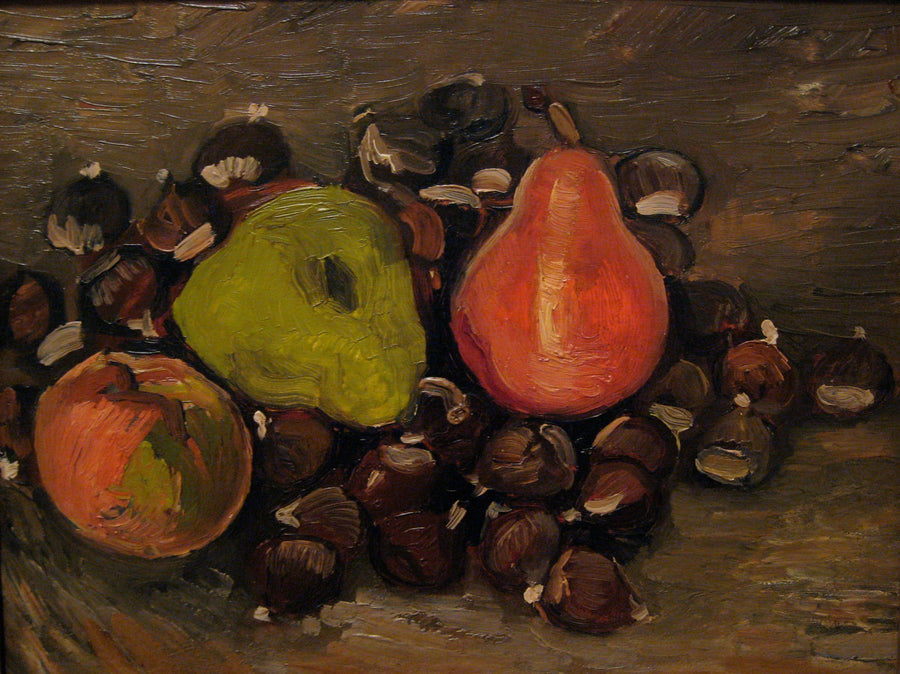 Meyveler ve kestanelerle Natürmort - Vincent van Gogh