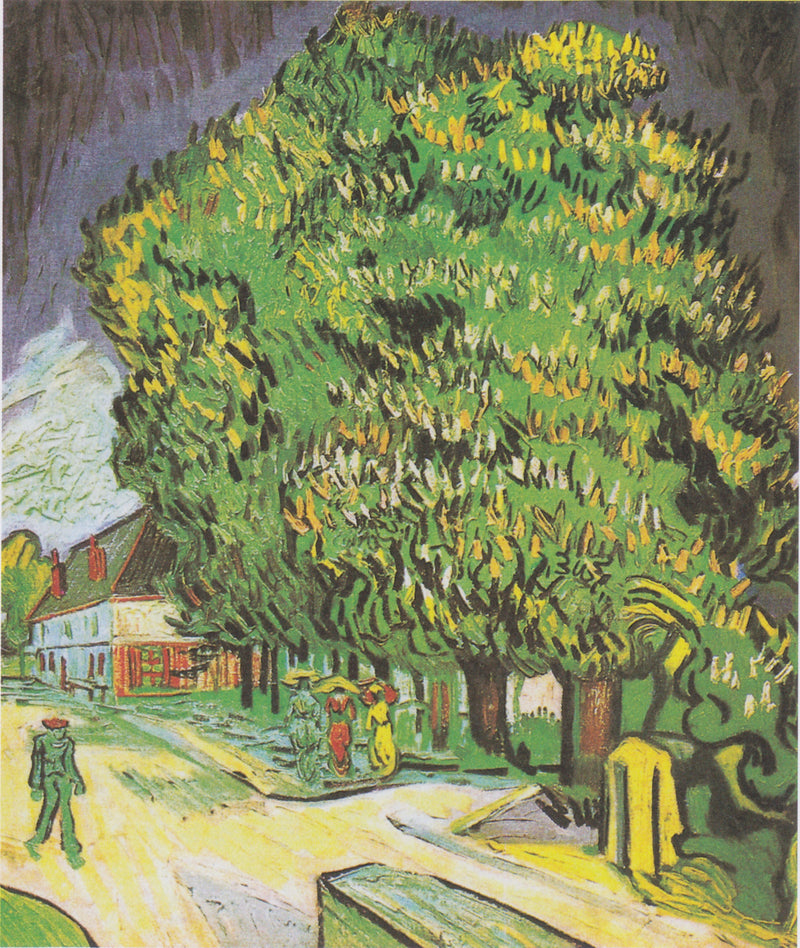 Çiçek Açan Kestane Ağaçları - Vincent van Gogh