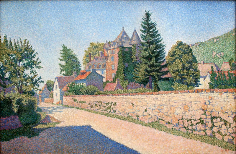Comblat Şatosu - Paul Signac