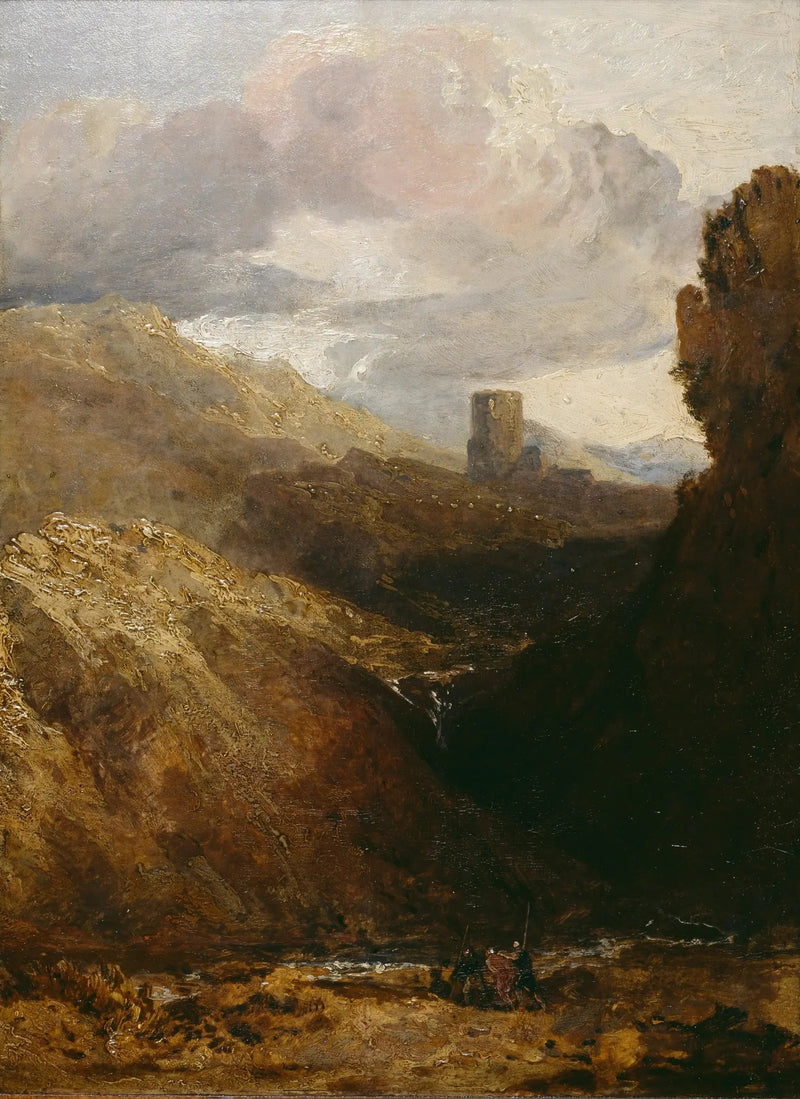 Dolbadarn Kalesi - J. M. W. Turner