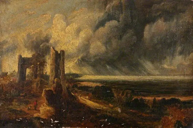 Hadleigh Kalesi, Thames Deltası – Fırtınalı bir geceden sonra sabah - John Constable