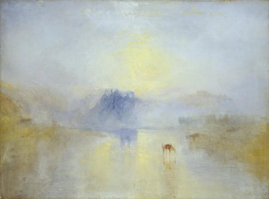 Norham Kalesi, gün doğumu - J. M. W. Turner