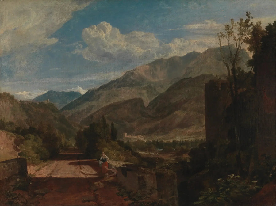 Saint-Michel Şatosu, Bonneville, Savoie - J. M. W. Turner