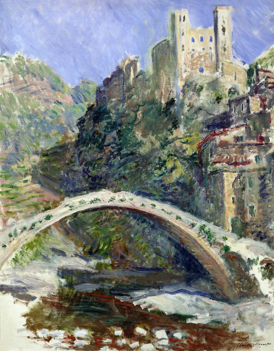 Dolceacqua Kalesi - Claude Monet