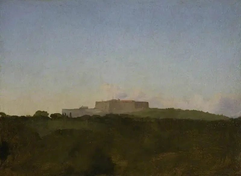 Capodimonte'den Sant'Elmo Şatosu - Edgar Degas