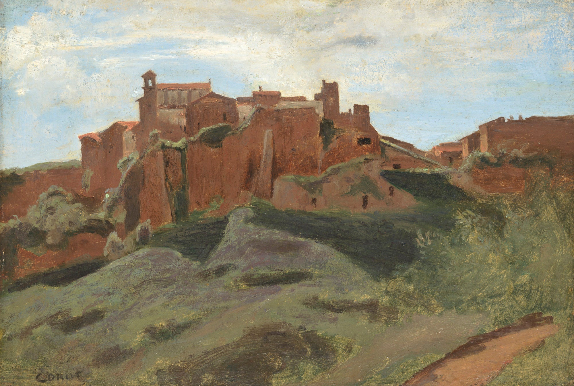 Château Sant'Elia - Jean-Baptiste Camille Corot