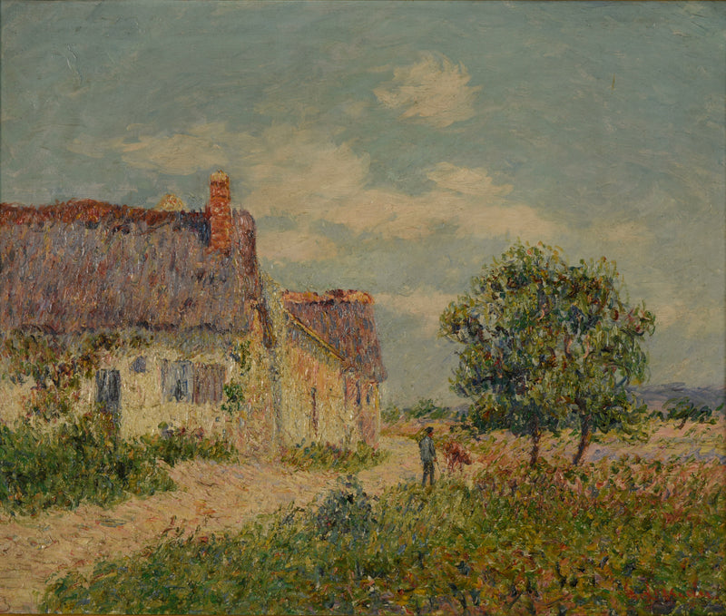 Vandreuil'deki Kulübe - Gustave Loiseau