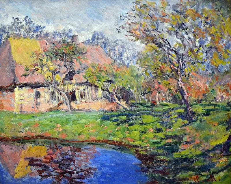 Normandiya Kulübesi - Claude Monet