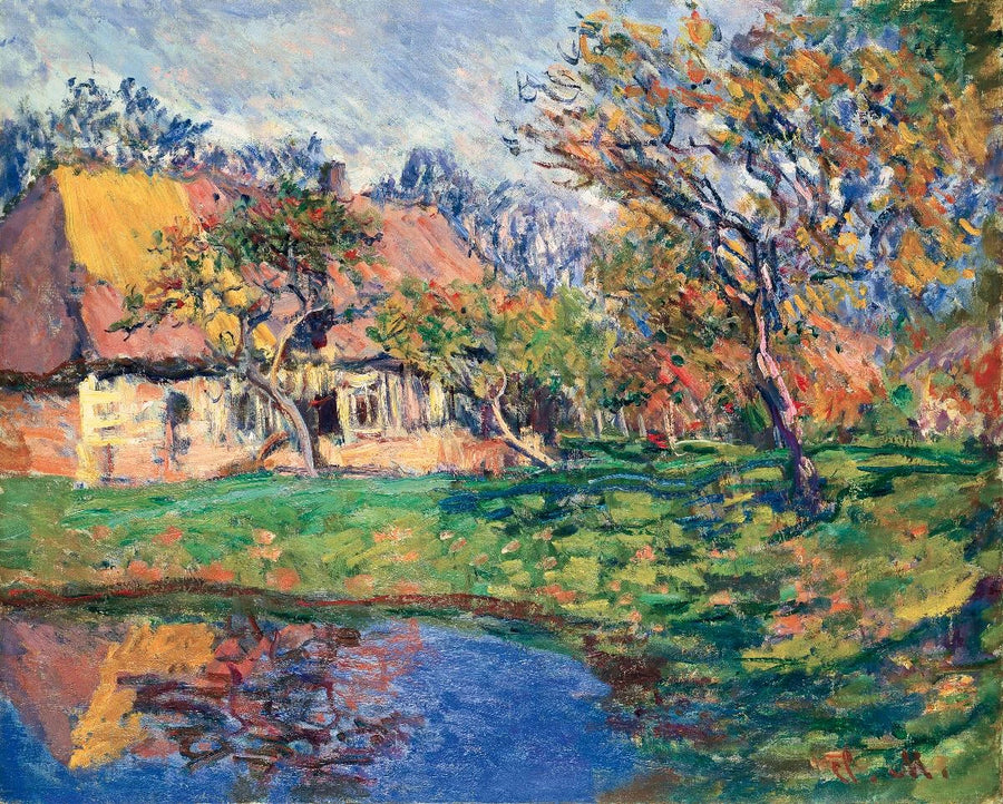 Normandiya Kulübesi - Claude Monet