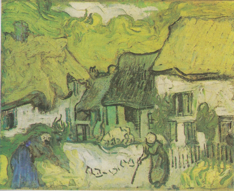 Jorgus'taki Kulübeler - Vincent van Gogh