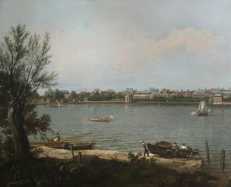 Chelsea'den Tamise'ye Battersea Reach - Canaletto