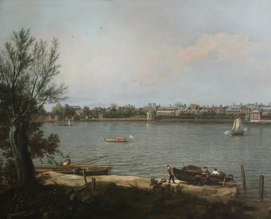 Chelsea'den Tamise'ye Battersea Reach - Canaletto