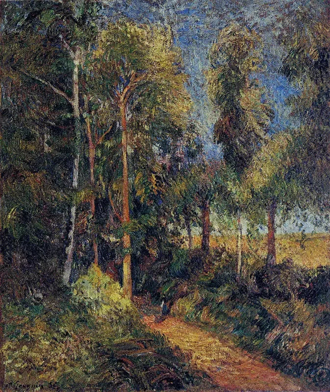 Beech Ormanı Yolu - Paul Gauguin