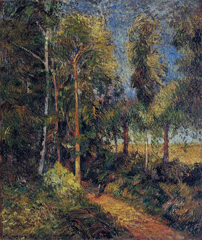 Beech Ormanı Yolu - Paul Gauguin