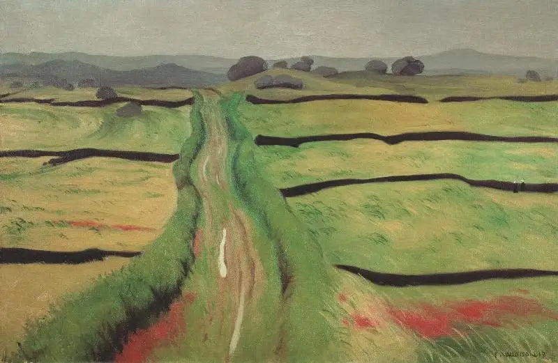 Çayırda Patika - Félix Vallotton