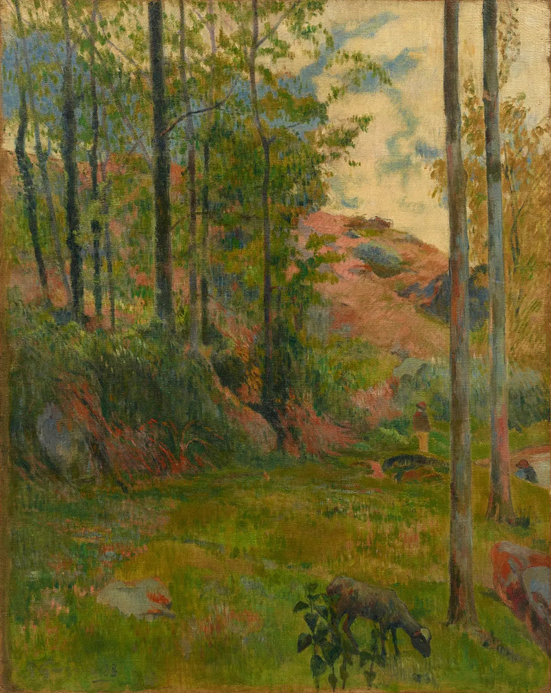 Pont-Aven Aşağı Yolu - Paul Gauguin