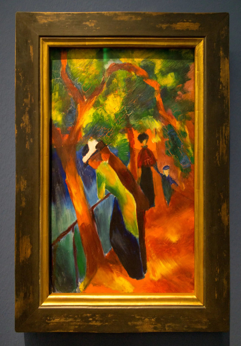 Güneşli Yol - August Macke