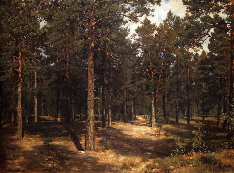 Çamlar Arasında Yol - Ivan Chichkine