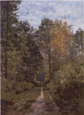 Orman Altı Yolu - Claude Monet