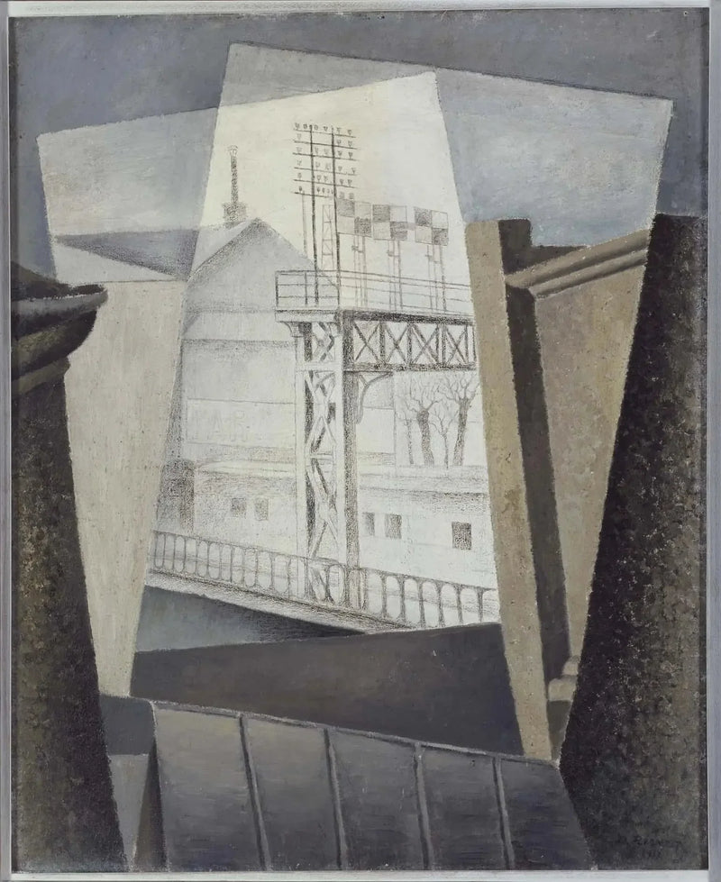 Şömine - Diego Rivera